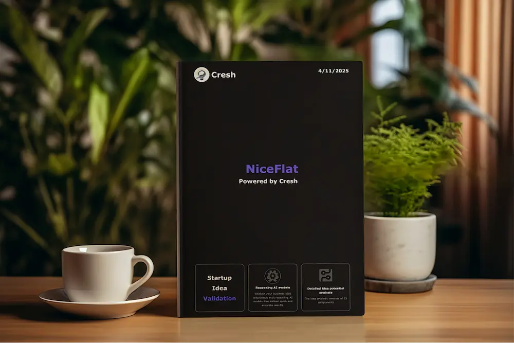 Picture of a PDF document generated by Cresh